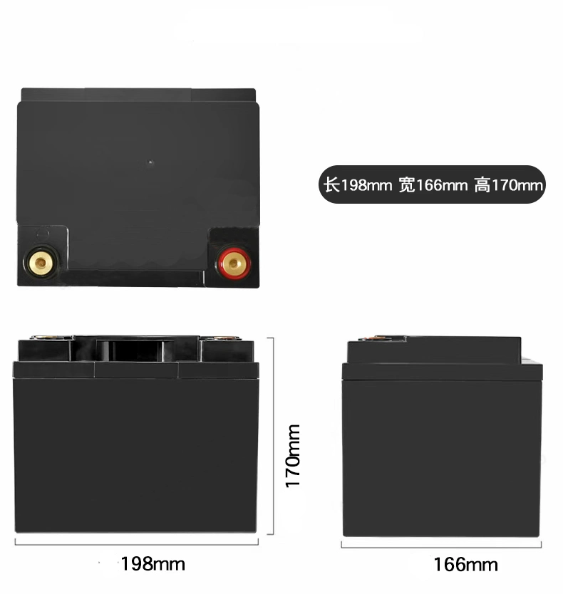 12V 40ah Lithium Phosphate Battery 12.8V LiFePO4 Battery for Solar Power RV EV