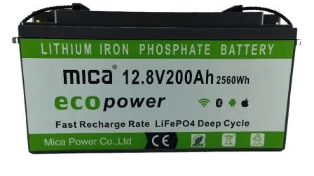 공장 12V 12.8V 24V 36V 200ah/100ah/300ah 리튬 인산염 LiFePO4 배터리 12V 태양 에너지 저장/해양/RV/보트/블루투스 APP(Un38.3/UL 포함)